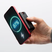 FORCELL F-ENERGY daugiafunkcinis įkroviklis 45W 6in1 su USB A ir USB C lizdais, išorinė baterija 15000mAh ir belaidis įkrovimas 15W