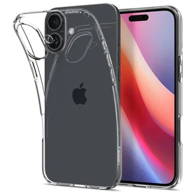 Spigen Liquid Crystal dėklas iPhone 16 Plus telefonui – skaidrus