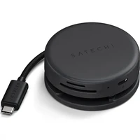 Adapter HUB 7in1 USB C Satechi Multiport ST-POTG7C midnight black