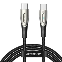 Joyroom Star-Light Series SA27-CC5 USB-C / USB-C kabelis 100W 1.2m - juodas