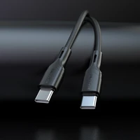 Borofone kabelis BX99 Method - Type C į Type C - 60W 3A 1 metras, juodas