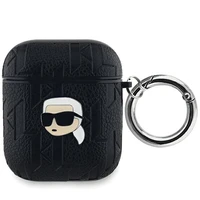 Karl Lagerfeld Monogram Karl Head dėklas AirPods 1 / 2 - juodas