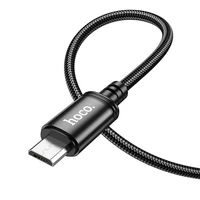 Kabelis USB A į Micro USB Hoco 2,4A 2 m X89 juodas