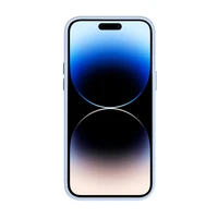 Tel Protect Magnetinis skaidrus dėklas telefonui Iphone 13 Pro Max Šviesiai mėlyna