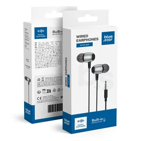 laidinės ausinės su 3,5 mm kištuku Blue Star M09 1,2 m juodos