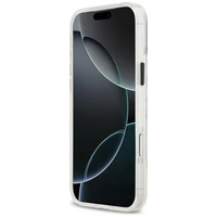 Karl Lagerfeld IML Choupette Sketch Logo magnetinis dėklas telefonui iPhone 17 Pro - skaidrus