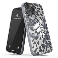 Adidas OR SnapCase Leopardinis dėklas iPhone 13 Pro / iPhone 13 - pilkas