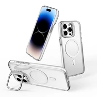 Dėklas LENS MAG COVER suderinamas su MagSafe telefonui IPHONE 11 baltas