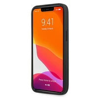 Guess Saffiano dirželis dėklas telefonui iPhone 13 Pro Max 6.7" - mėlynas