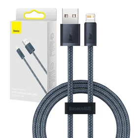 Baseus Dynamic Series kabelis USB į Lightning, 2.4A, 2m (pilkas)