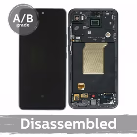 LCD ekranas suderinamas su Samsung A556 A55 5G su rėmeliu / tamsiai mėlynas / (9.5/10 naudotas)