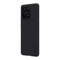 Nillkin Super Frosted Shield Pro dėklas Xiaomi Redmi K70E/Poco X6 Pro 5G (juodas)