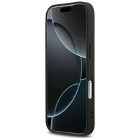 DKNY pasikartojančio rašto su tonine juostele dėklas telefonui iPhone 17 Pro - juodas