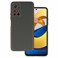 TEL PROTECT Luxury dėklas telefonui Xiaomi Redmi Note 11 5G/Note 11S 5G/Poco M4 Pro 5G grafitas