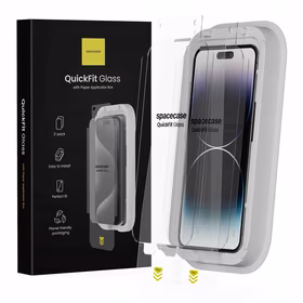 Spacecase Grūdintas stiklas QuickFit Glass iPhone 14 Pro Max