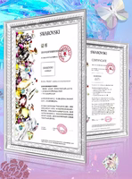 Kingxbar Lucky Series dėklas telefonui dekoruotas originaliais Swarovski kristalais iPhone 12 mini skaidrus