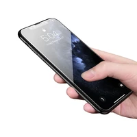 HOCO grūdintas stiklas HD 5D Guardian skydas (rinkinys 10in1) - iPhone Xr / 11 juodas (G14)