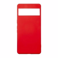 Beline Dėklas Silicone Google Pixel 7 Pro raudonas