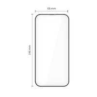 Tech-Protect Quick Set+ 2-jų rinkinys grūdintas stiklas iPhone 17 Pro - juodas