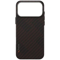 Uniq Keva EDGE Magclick įkrovimo dėklas telefonui iPhone 17 Pro Max – oranžinis