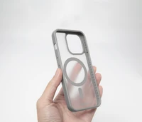 LAUT Huex Protect dėklas su Magnetine funkcija iPhone 15 Pro - pilkas