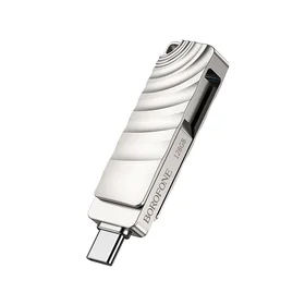 USB atmintinė Borofone BUD3 Soul USB 3.0 + Type C 128GB