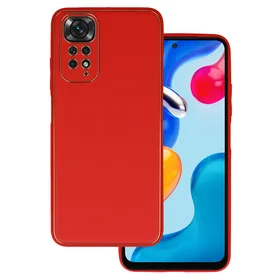 TEL PROTECT prabangus dėklas telefonui Xiaomi Redmi Note 11 Pro/Note 11 Pro 5G raudonas