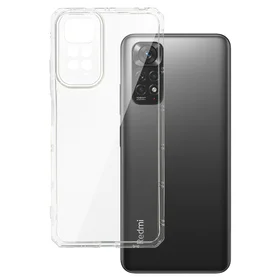 Dėklas telefonui Armor atsparus smūgiams Xiaomi Redmi Note 11/Note 11S skaidrus