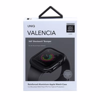 Uniq Valencia dėklas Apple Watch 4 / 5 / 6 / SE 44mm - pilkas