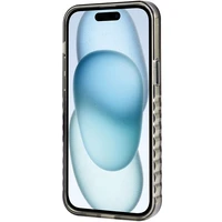 Audi IML Magnetinis dėklas su dideliu logotipu telefonui iPhone 15 Plus/14 Plus - juodas