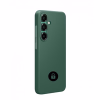 Dėklas "Silicone Cover" Samsung S931 S25 / žalias / pakuotėje