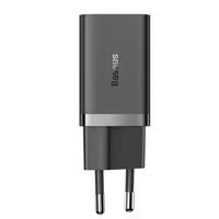 Baseus GaN5 Pro 40W 2xUSB-C sieninis įkroviklis - Juodas