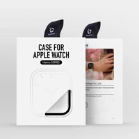 LCD apsauginis stikliukas/dėklas Dux Ducis Hamo Apple Watch 41mm sidabrinis