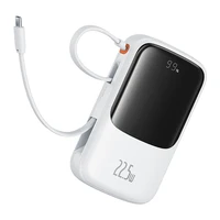 Baseus Qpow Pro+ Išorinė baterija (f) 22.5W 10000mAh USB-C - balta