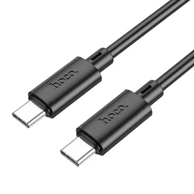 Kabelis USB C į USB C Hoco 3A 60W 1 m X88 juodas