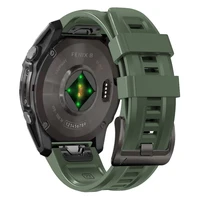 Tech-Protect silikoninis dirželis Garmin Fenix 5S / 5S PLUS / 6S / 6S Pro / 7S / 8 (43MM) - žalias