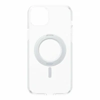 CARE by PanzerGlass dėklas telefonui su stovu MagSafe iPhone 15 Plus - sidabrinis
