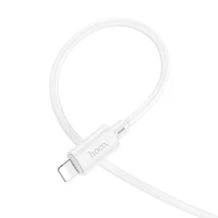 Kabelis USB C į Lightning Hoco PD 2,4A 20W 1 m X88 baltas