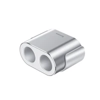 Baseus CRDYQ-0S skirstytuvas 2x cigarečių lizdas 80W 2x USB-A 3.1A - sidabrinis