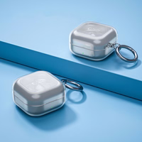 Tech-Protect FlexAir Dėklas for Samsung Galaxy Buds 4 / Buds 4 Pro - skaidrus