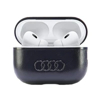 Audi Odinis Didelis Logotipas AirPods Pro 2 dėklas juodas/juodas AU-APP2-GT/D3-BK