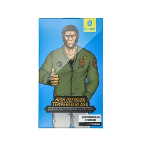 LCD apsauginis stikliukas 5D Mr. Monkey Glass (Strong HD) Apple iPhone 13 Pro Max juodas