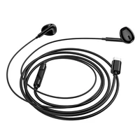 Borofone Ausinės BM100 Max Fuente su mikrofonu Type C (DAC) juodos