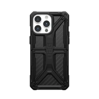 UAG Monarch dėklas telefonui iPhone 15 Pro Max – juodas anglies