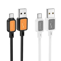 Kabelis USB A į Micro USB Hoco 2,4A 1 m X108 baltas