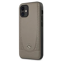 Mercedes Urban Line dėklas telefonui iPhone 12 mini - rudas