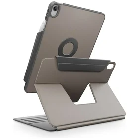 Uniq Rovus Snapmount Magnetinis 360 Sukamas Nuimamas dėklas iPad 11" 2025 / iPad 10.9" 2022 (10-os kartos) - pilkas