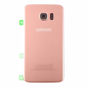 Galinis dangtelis skirtas Samsung G935F S7 Edge / Rose Gold / (su kameros stikliuku) HQ