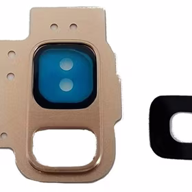 Samsung G960 S9 kameros stikliukas auksinis HQ