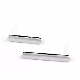 Šoniniai dangteliai balti Sony E2303 Xperia M4 Aqua (microSD, SIM) ORG